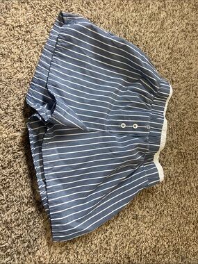 art class Blue and White Striped Skirt